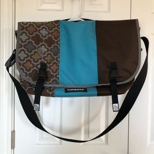 Timbuk2 Large Floral Messenger Bag Work Travel Big